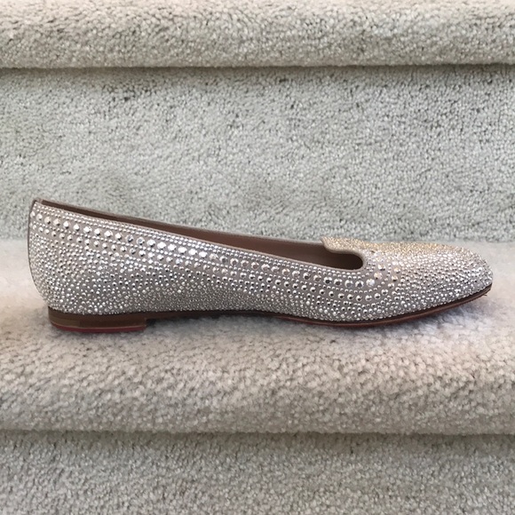 Valentino Silver Micro-Stud Smoking Slipper - Picture 14 of 16